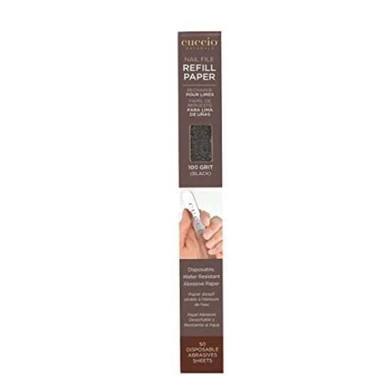 Cuccio Pro Stainless Steel Nail File Refills - 50 Pack - Image 4